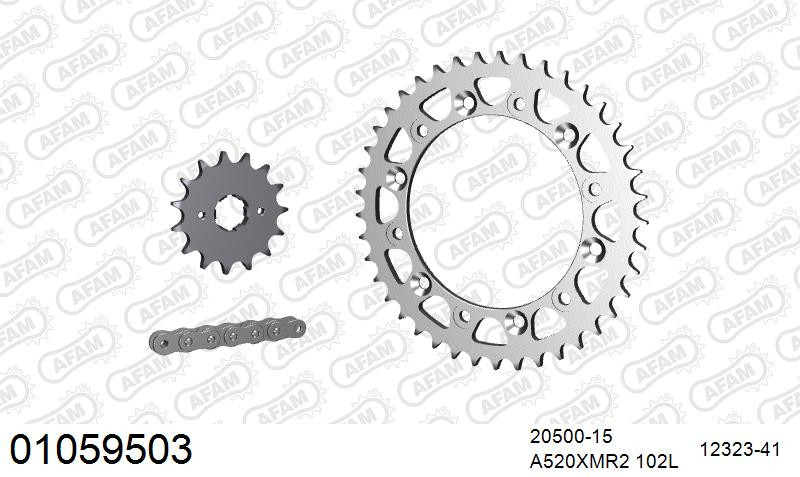 Zestaw napędowy AFAM do HONDA XL 500 R D,E,F,G,H