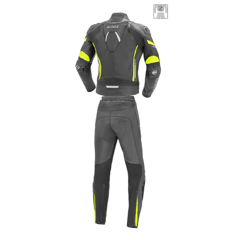 Kombinezon motocyklowy damski BUSE Imola czarno-żółty 102508