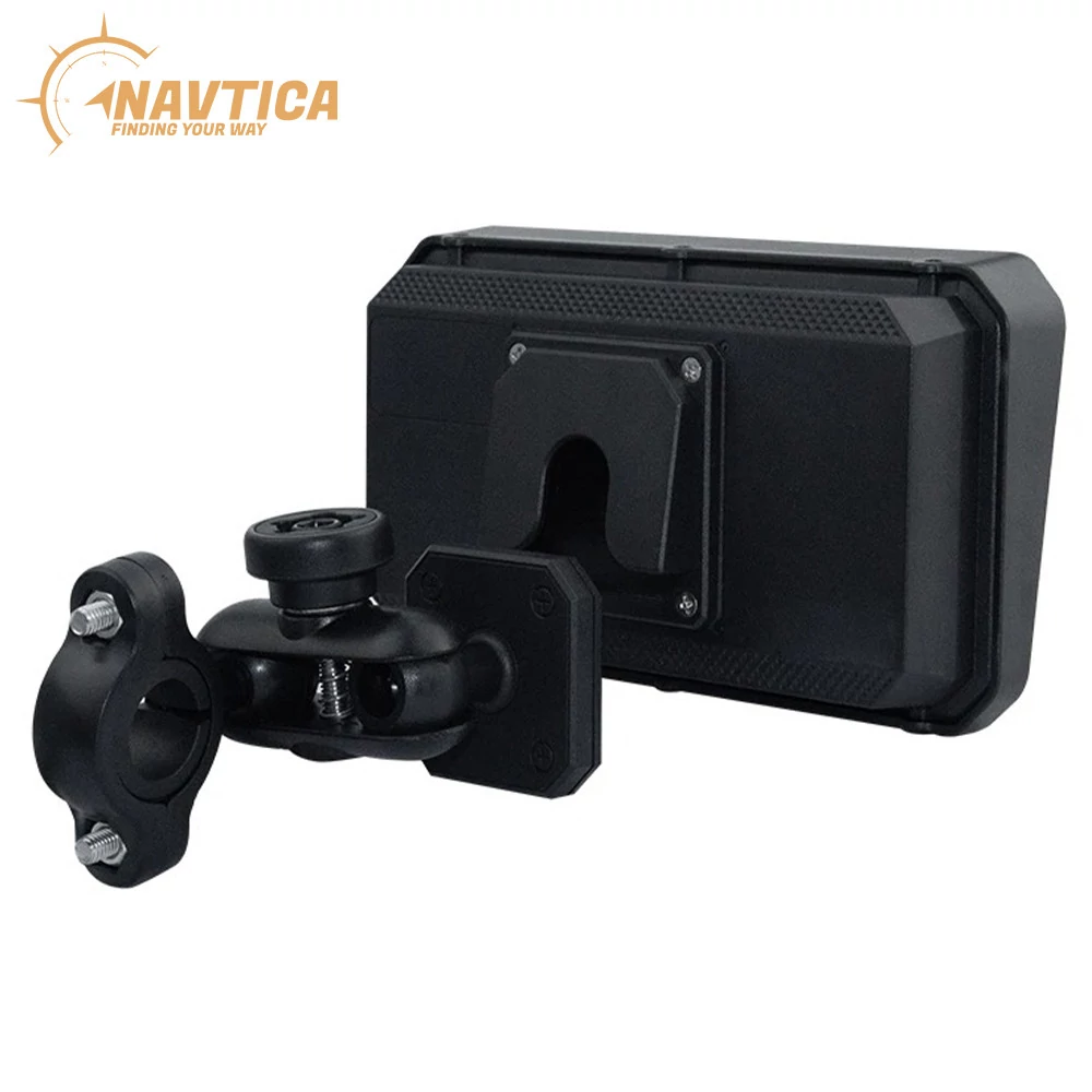 Ekran nawigacyjny do motocykla z kamerami NAVTICA Nomad Plus DVR, 6,25 cali, CarPlay, Android Auto