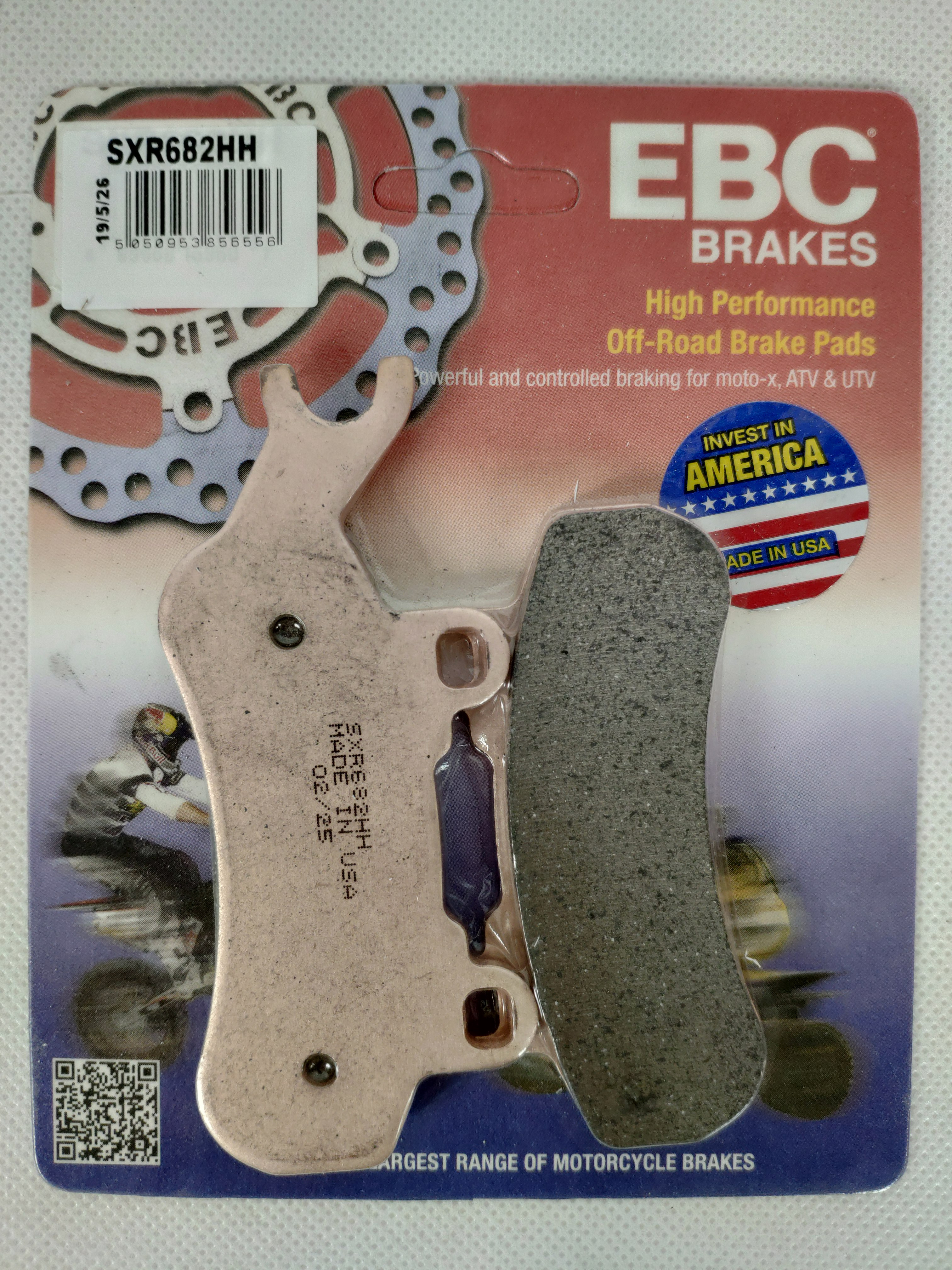 EBC Brakes Klocki hamulcowe EBC SXR682HH Side By Side Race Formula (kpl. na 1 tarcze)