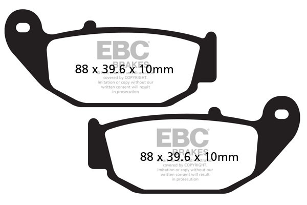 EBC Brakes Klocki hamulcowe EBC FA629 (kpl. na 1 tarcze)