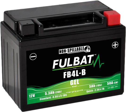 Akumulator FULBAT FUL GEL - FB4L-B / YB4L-B (Żelowy, bezobsługowy)