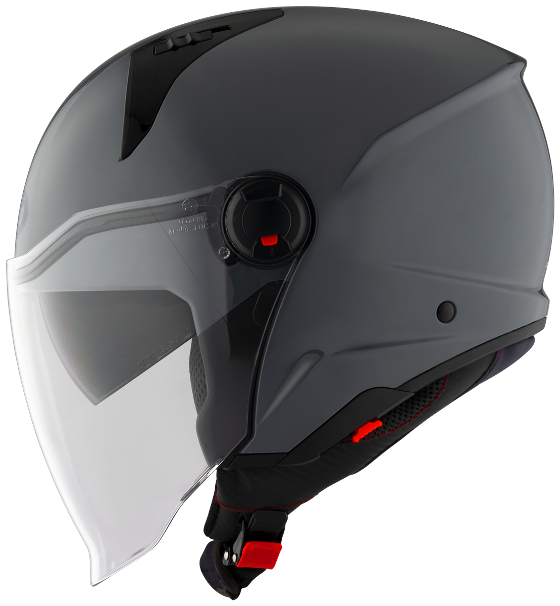 Kask Motocyklowy KYT D-CITY połysk szary ECE/ONU 22-06