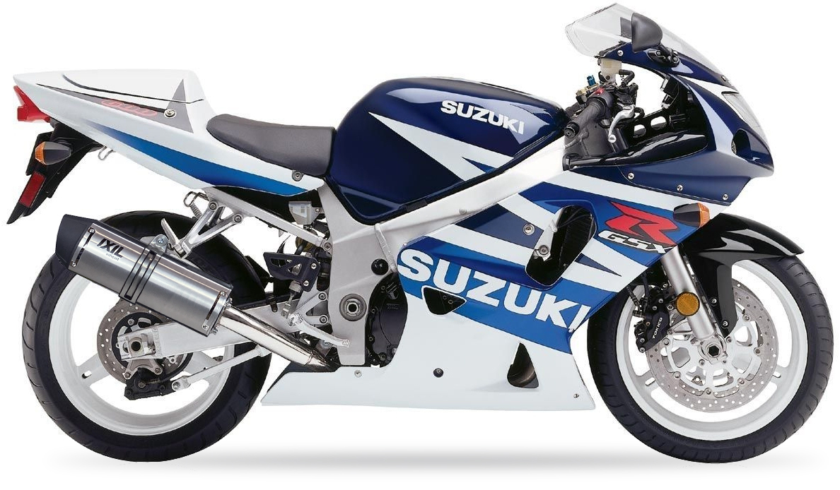 Tłumik IXIL SUZUKI GSX 750 R 00-05 (BD) typ SOVE (waga: 3000g, długość: 423 mm., materiał: Inox AISI304, kolor: Black painted) S