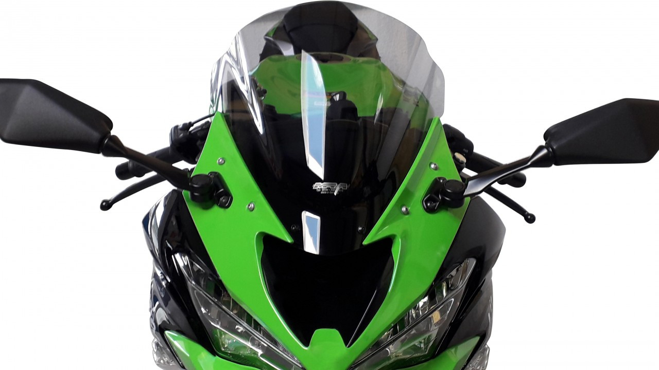 Szyba motocyklowa MRA KAWASAKI NINJA ZX 6 R 2019-2023, forma R, bezbarwna
