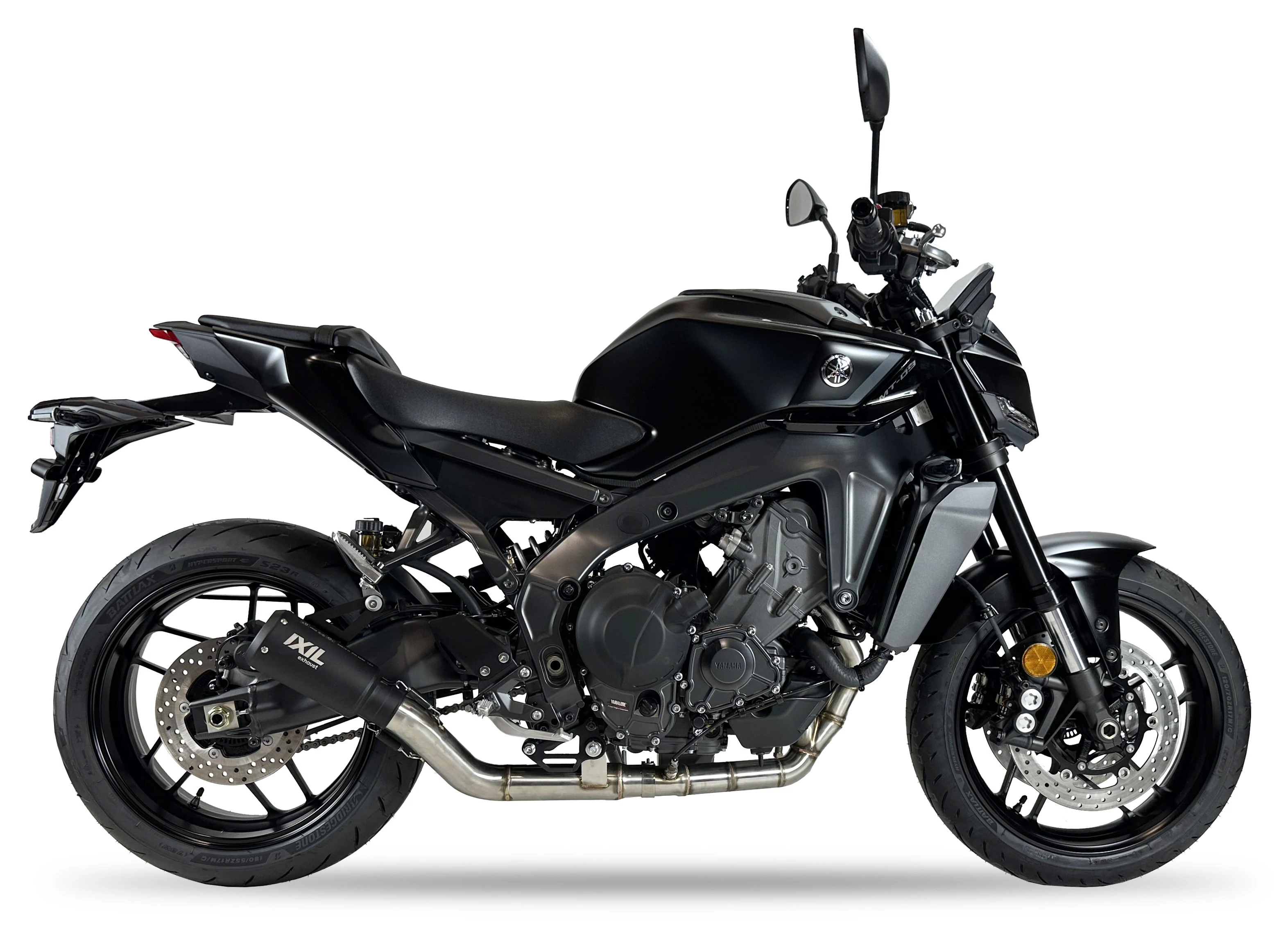 IXIL Układ wydechowy, tłumik YAMAHA MT-09 24-25 (RN87 RN88 RN89 RN90 RN91 RN92) typ RB FULL SYSTEM - RACE XTREM BLACK