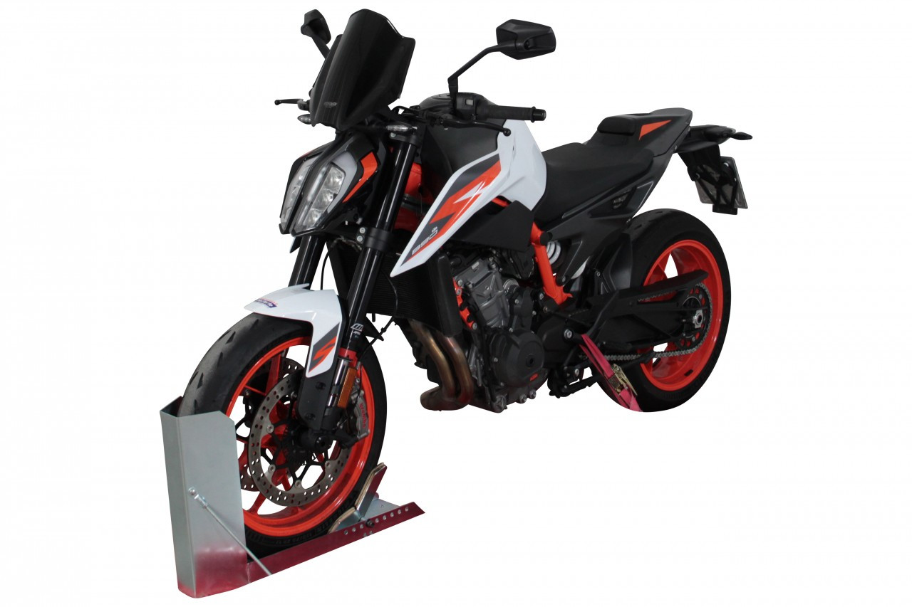 Szyba motocyklowa MRA KTM DUKE 890 R 2019-, forma NRM, przyciemniana