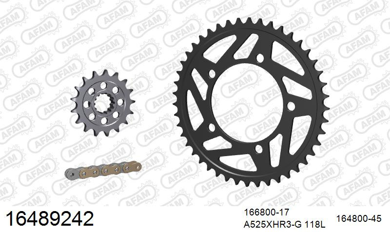 Zestaw napędowy AFAM do BMW S 1000 RR, S 1000 RR Kit config 1