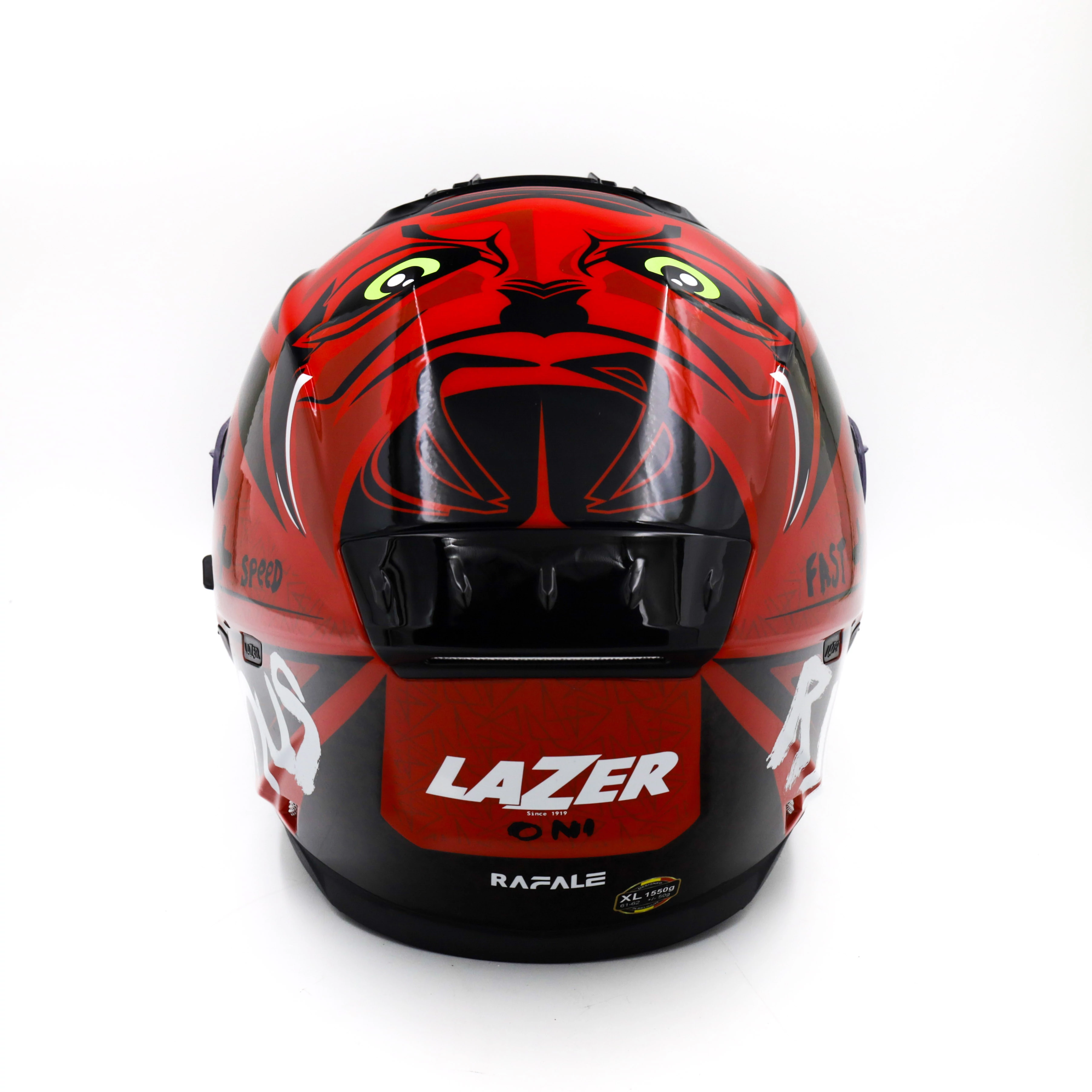 Kask Motocyklowy LAZER RAFALE EVO Oni Czerwony (kol. Czerwony - Czarny)