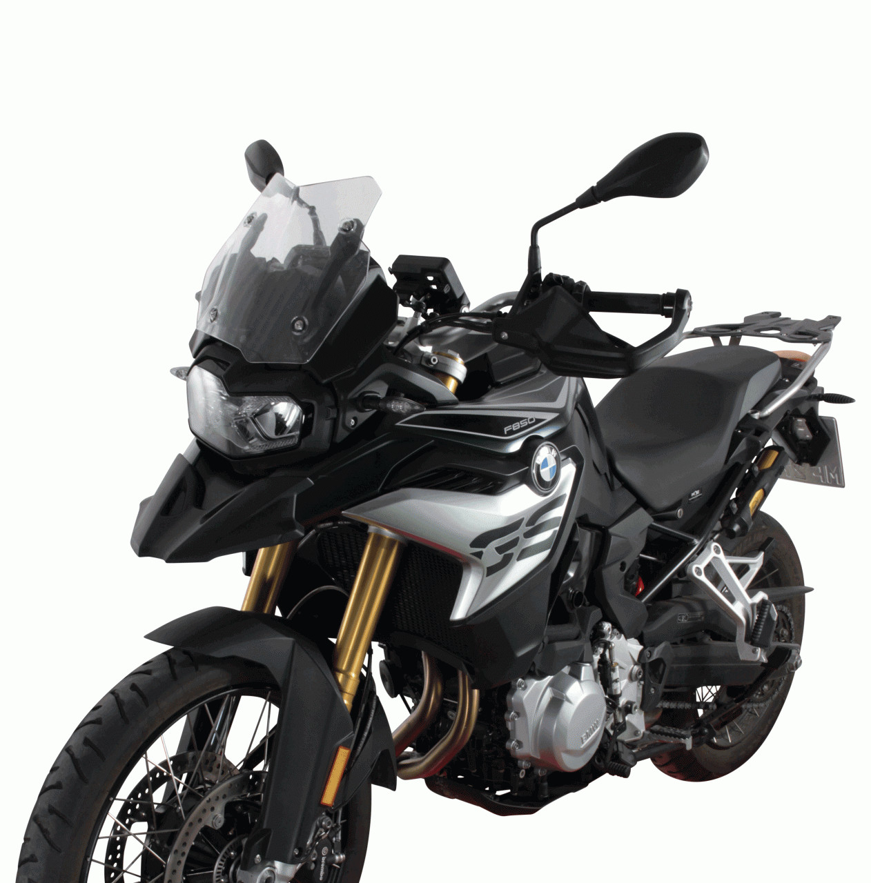 Szyba motocyklowa MRA BMW F 850 GS K81 2018-2020, forma TM, czarna