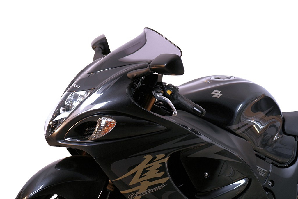 Szyba motocyklowa MRA SUZUKI GSX-R 1300 HAYABUSA WVA 1 / WVCK 2008-2020, forma S, czarna