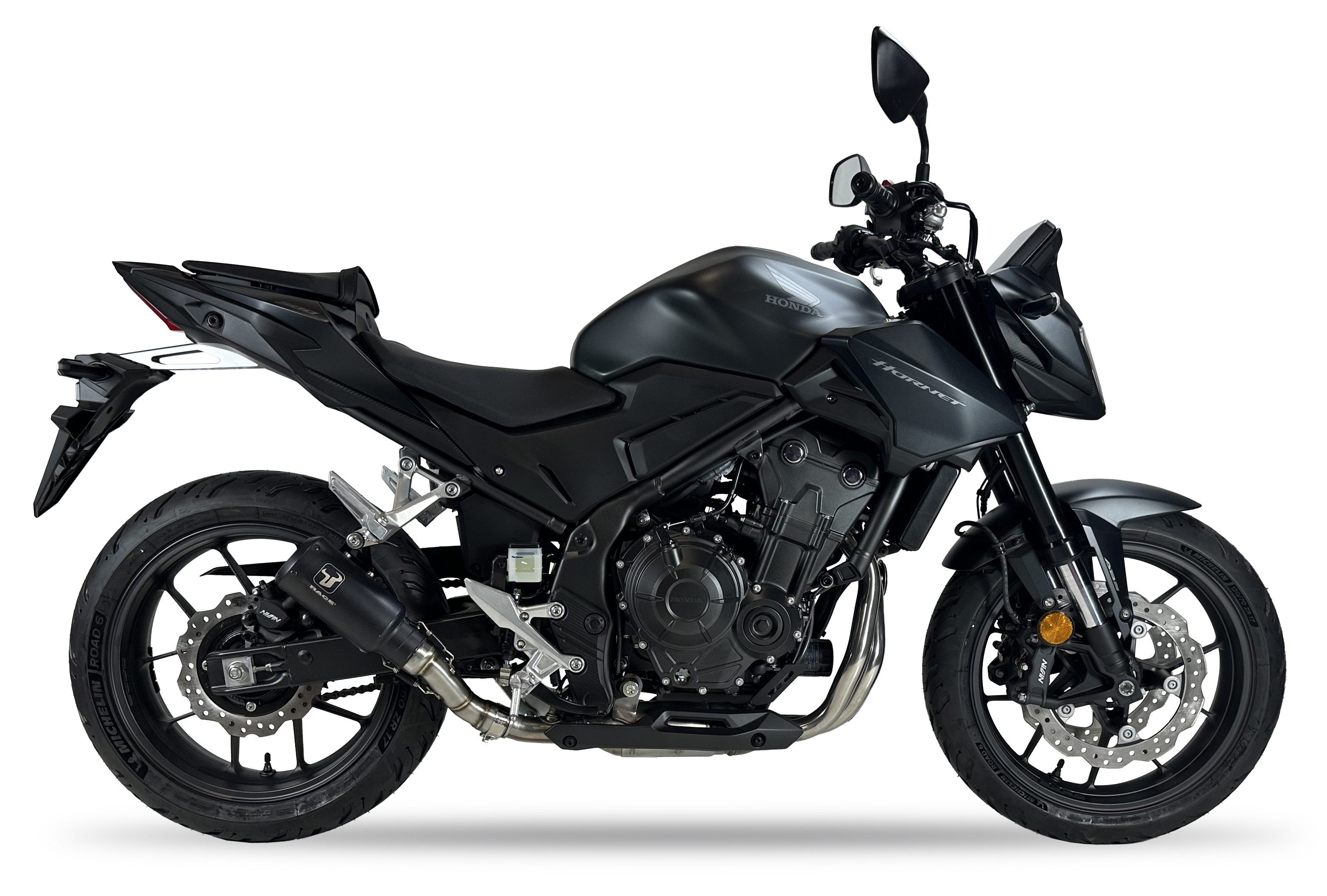 Tłumik IXRACE HONDA NX500 2024 (PC72) typ MK2B MK2 SERIES BLACK (Homologacja)