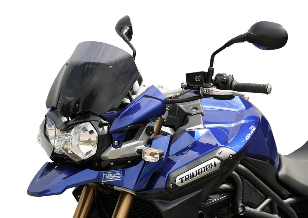 Szyba motocyklowa MRA TRIUMPH TIGER 1200 EXPLORER V13VG 2012-2015, forma SP, przyciemniana