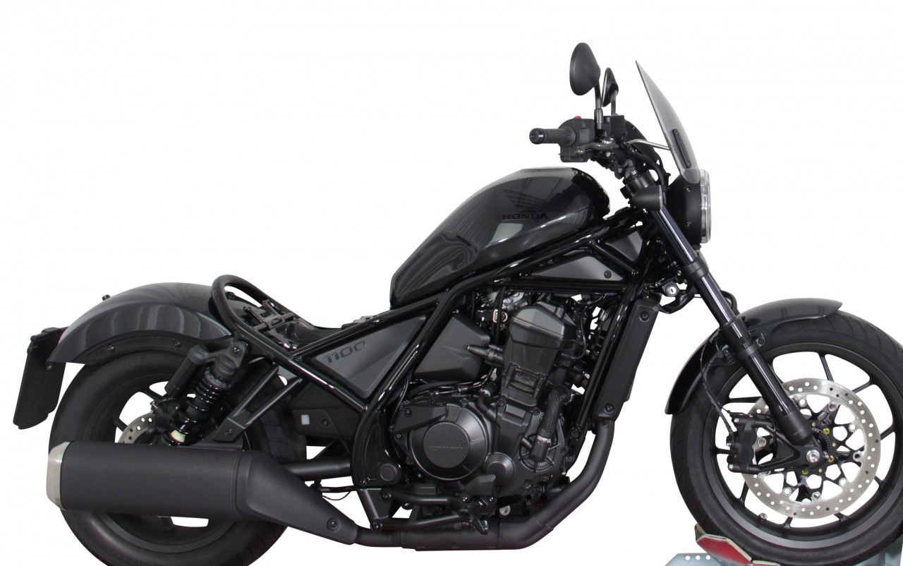 Szyba motocyklowa MRA HONDA CMX 1100 REBEL 2021-, forma NTM, przyciemniana
