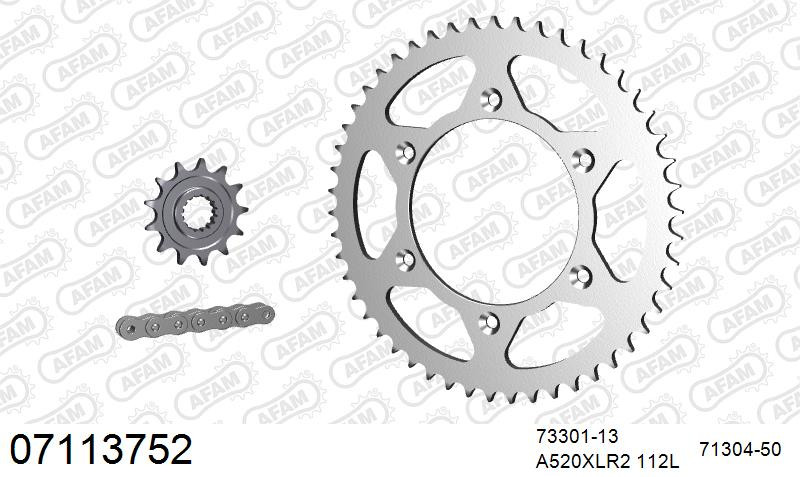Zestaw napędowy AFAM do KTM EXC 125