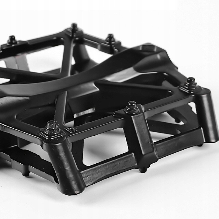 Pedały rowerowe platformowe MTB ROXAR aluminiowe, czarne