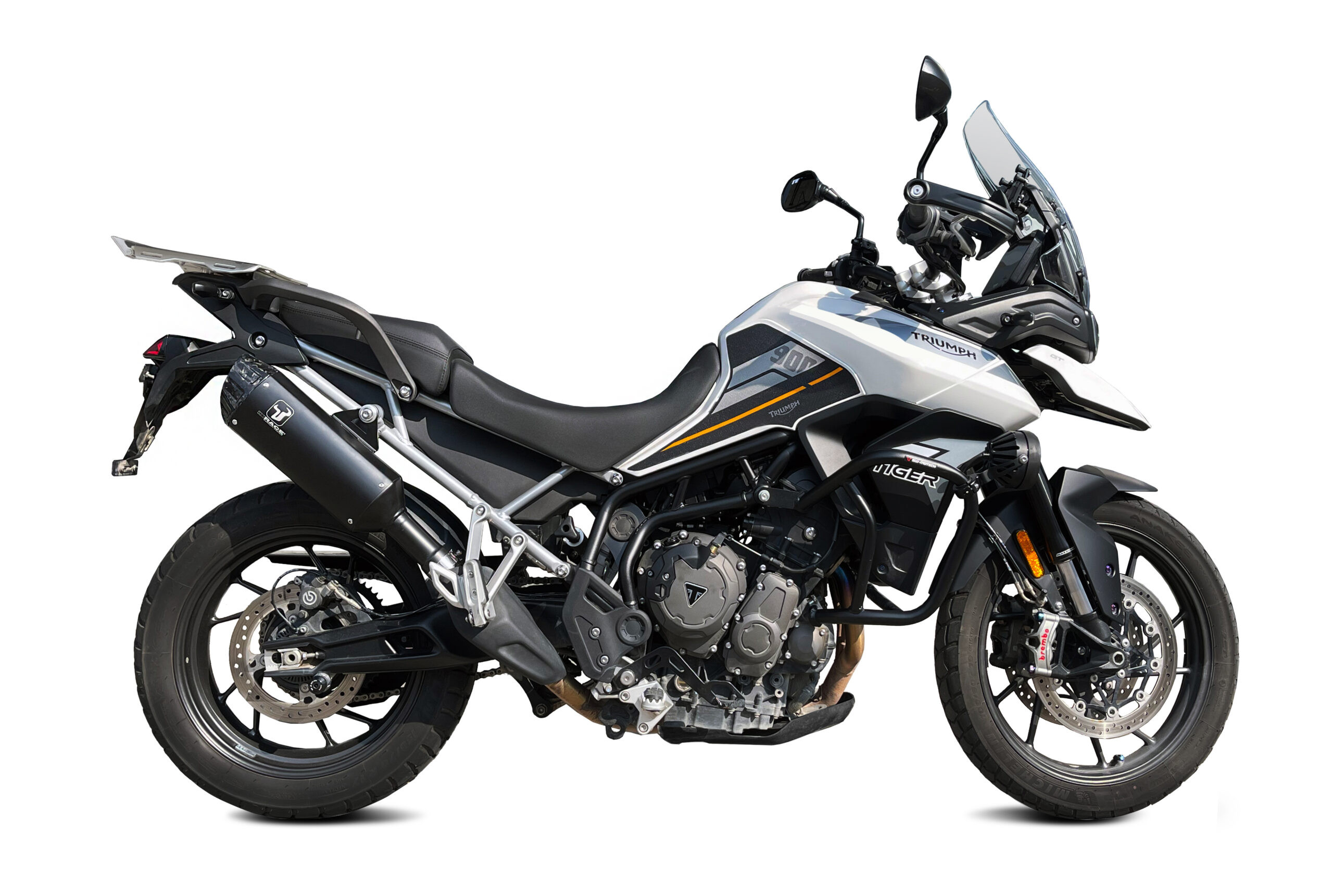 Tłumik IXRACE TRIUMPH TIGER 1200 GT / RALLY 22-23 typ DESERT BLACK DESERT BLACK