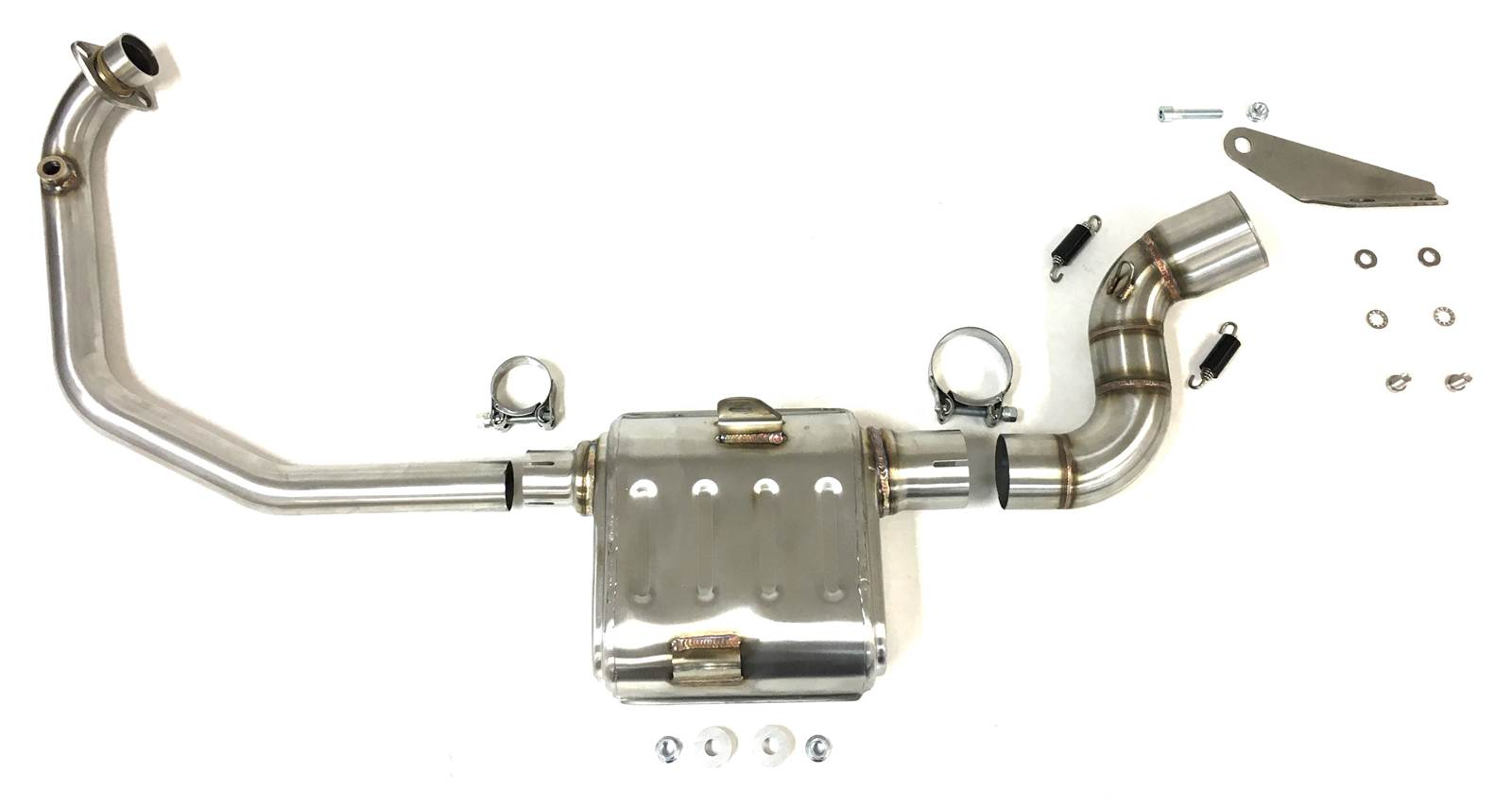 Tłumik IXIL BENELLI LEONCINO 250 15-22 typ RB (waga: 900g, długość: 230 mm., materiał: Inox AISI304, kolor: Black painted) FULL