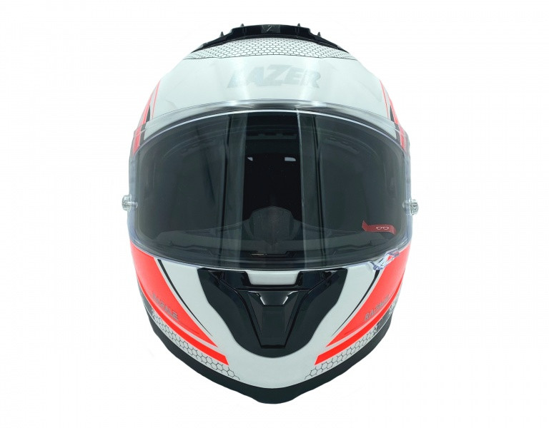 Kask Motocyklowy LAZER RAFALE SR EVO Pixel (kol. Biały - Czarny - Czerwony)
