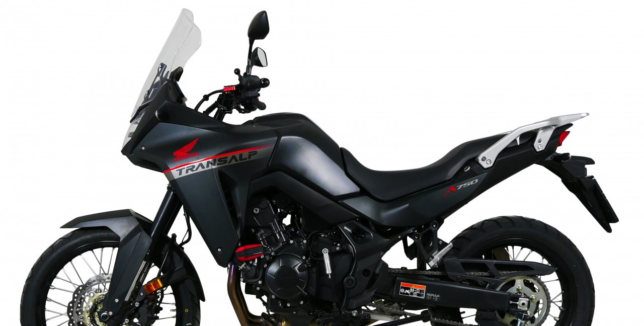 Szyba motocyklowa MRA HONDA XL 750 TRANSALP 2023-2024, forma TM, bezbarwna