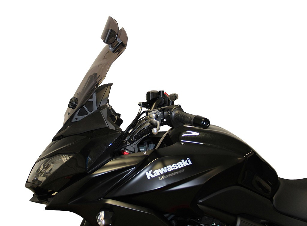 Szyba motocyklowa MRA KAWASAKI VERSYS 650 LE 650 E (E,F) 2015-2016, forma VT, przyciemniana
