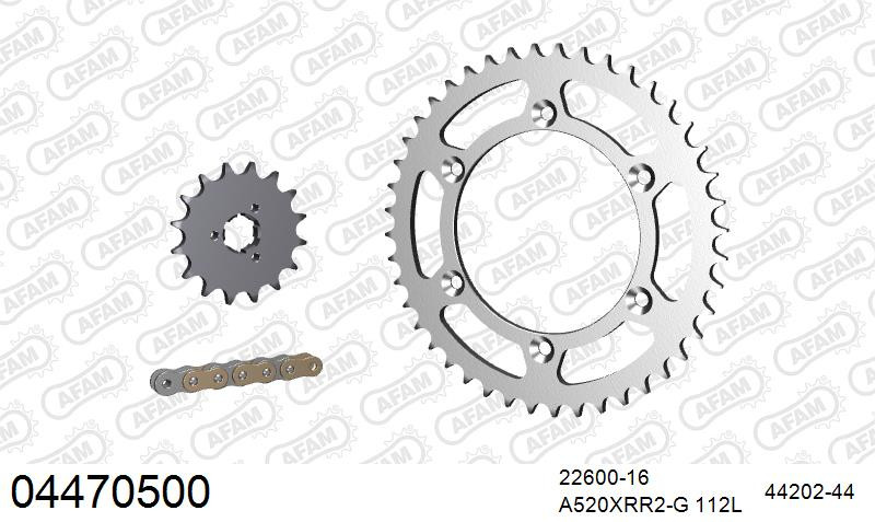 Zestaw napędowy AFAM do CAGIVA W 600