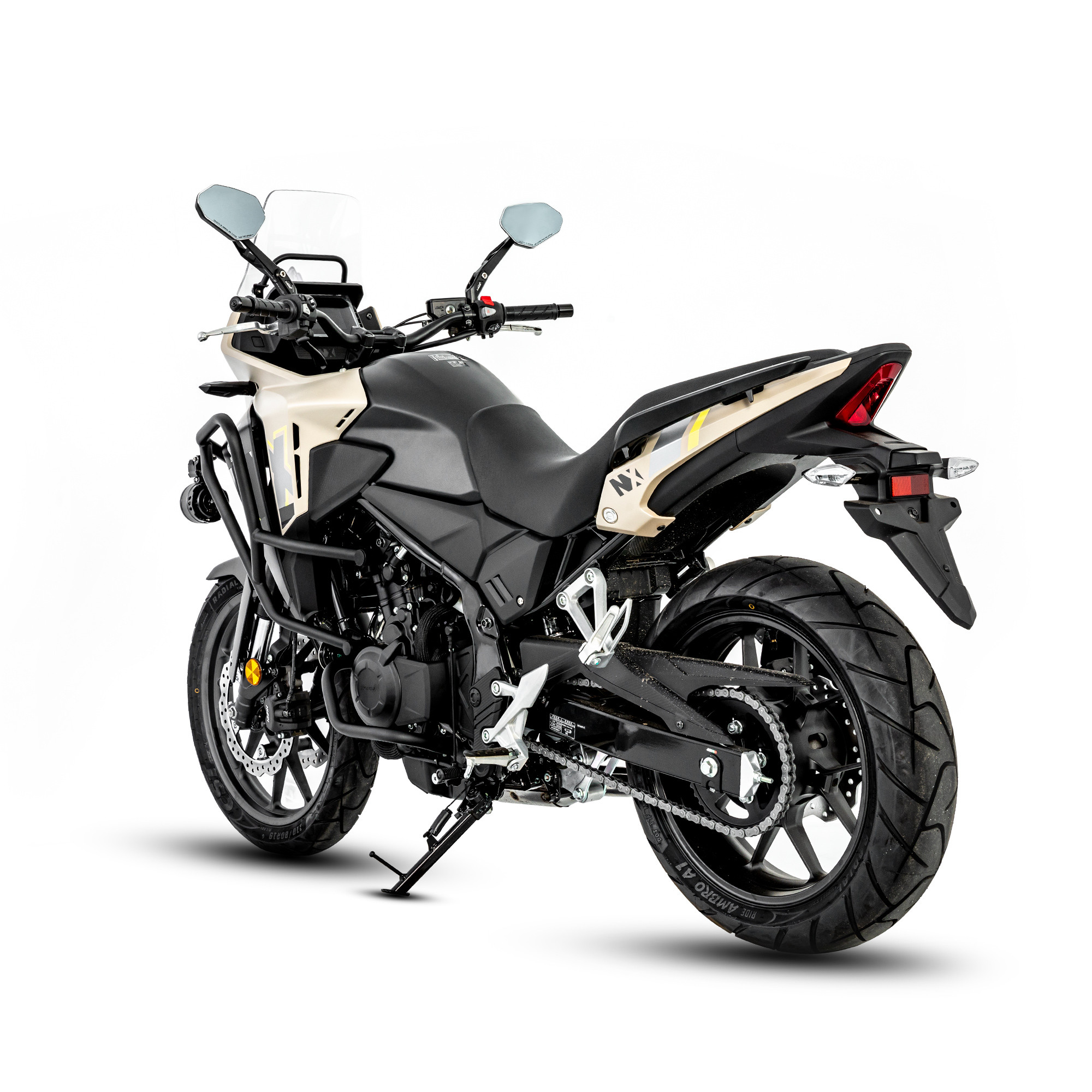 LOBOO Gmole do HONDA NX400 (2024-) HONDA NX500 (2024-) czarne