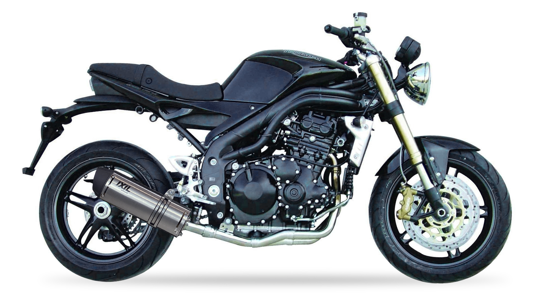 Tłumik IXIL TRIUMPH ST1050 SPEED TRIPLE 05-06 (515NJ) typ SOVE (waga: 3000g, długość: 423 mm., materiał: Inox AISI304, kolor: Bl