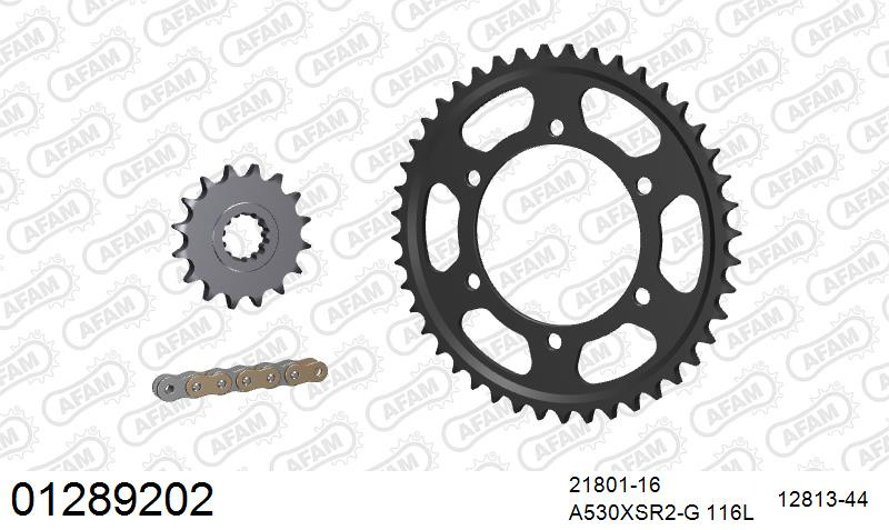 Zestaw napędowy AFAM do YAMAHA FZS 1000 Fazer N,P,R,S,T,V