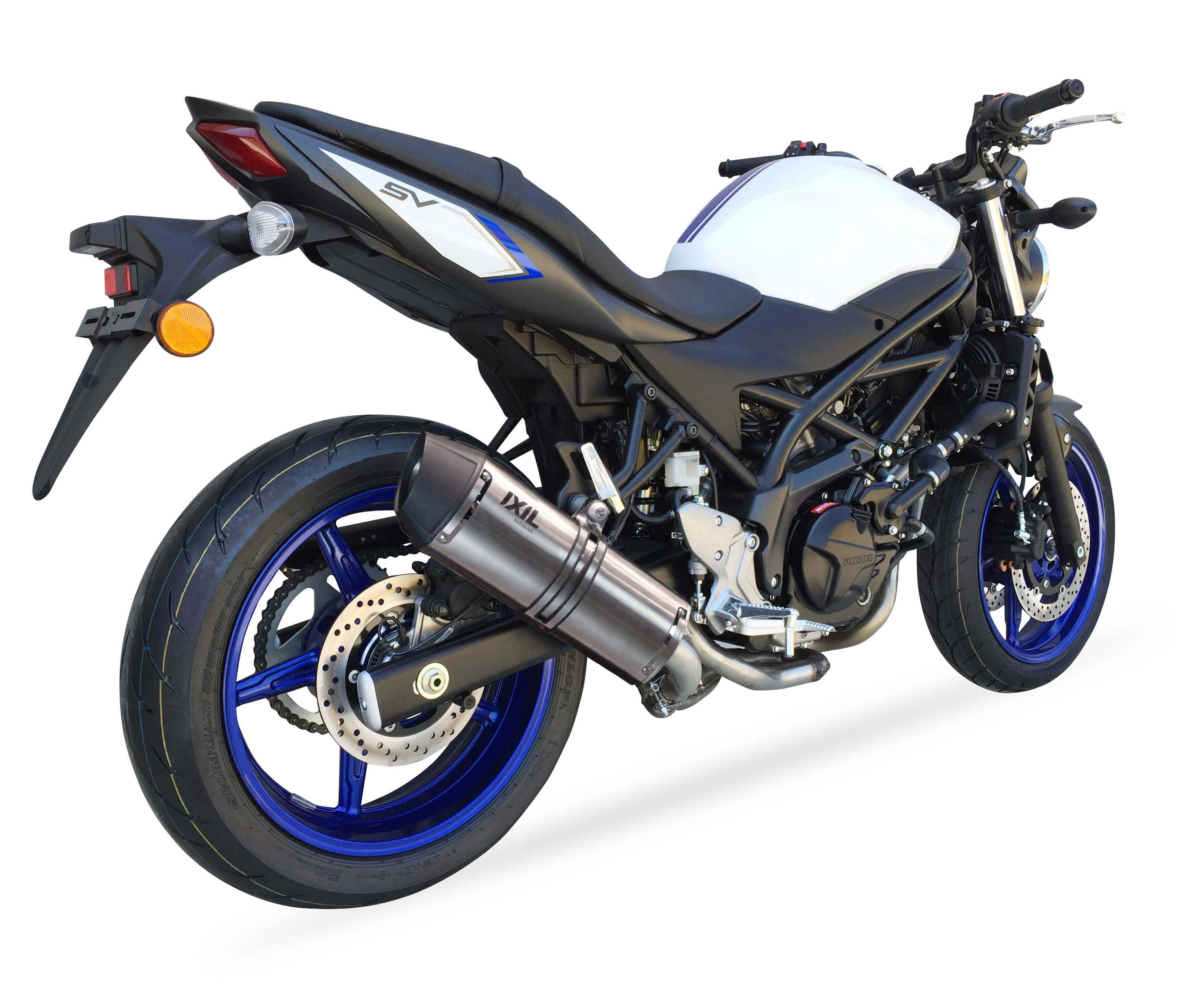 Tłumik IXIL SUZUKI SV 650 X 16-22 (WCX1) typ SOVE (waga: 3000g, długość: 423 mm., materiał: Inox AISI304, kolor: Black painted)