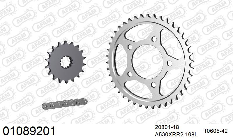 Zestaw napędowy AFAM do HONDA CBX 1000 B,C