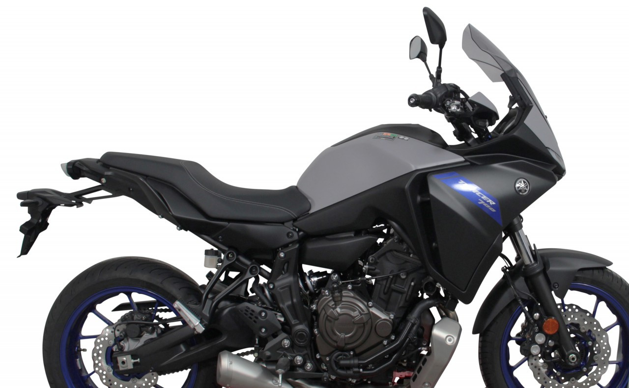 Szyba motocyklowa MRA YAMAHA TRACER 700 2020-, forma TM, przyciemniana