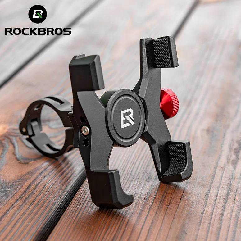 Aluminiowy uchwyt rowerowy na telefon ROCKBROS RB039 25210039001