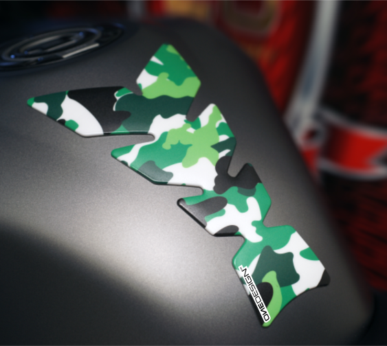 ONEDESIGN Tankpad Moon "Soft touch" camouflage zielony