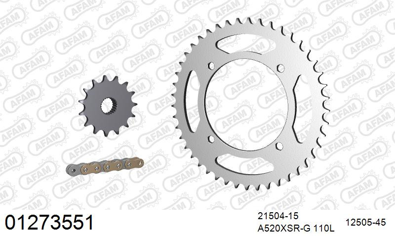 Zestaw napędowy AFAM do YAMAHA XTZ 660 Tenere