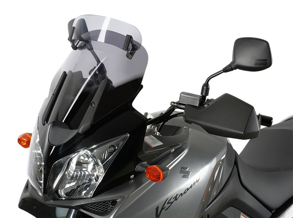 Szyba motocyklowa MRA SUZUKI DL 650 V-STROM WVB1 2004-2010, forma VT, przyciemniana
