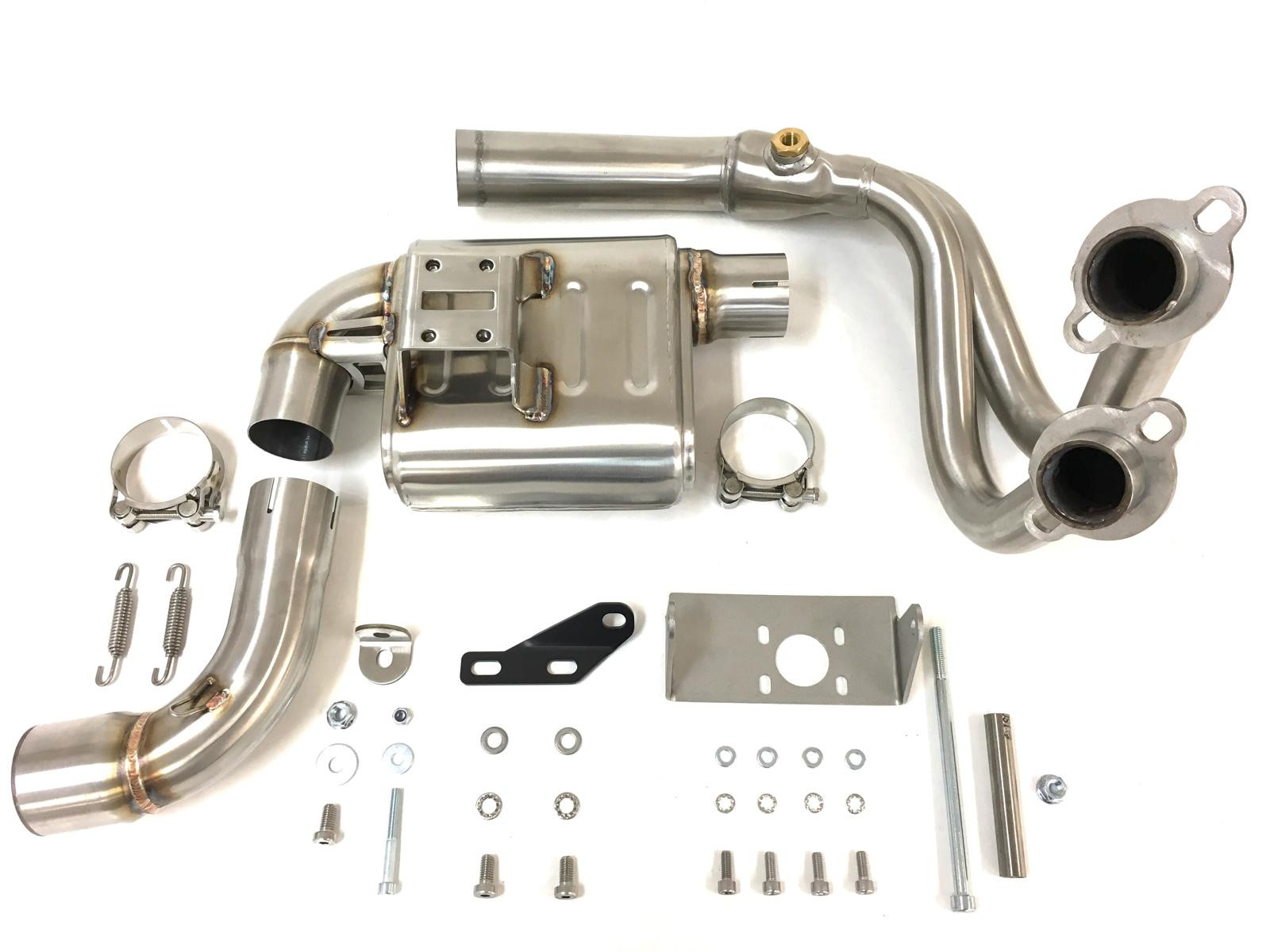 Tłumik IXRACE KAWASAKI NINJA 650 17-19 (EX650K, EX650KA2) FULL SYSTEM typ MK2 MK2 SERIES INOX (Homologacja)