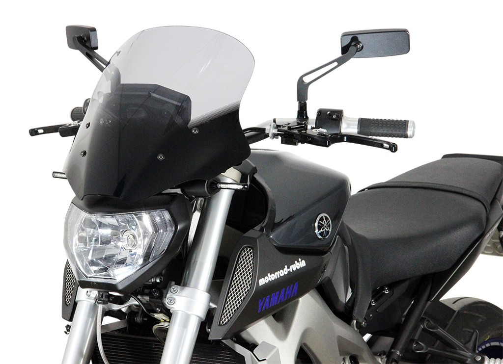 Szyba motocyklowa MRA YAMAHA MT-09 2014-2016, forma NTM, bezbarwna