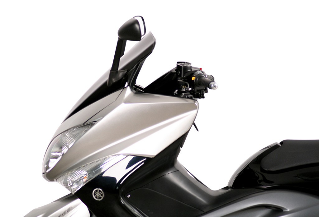 Szyba motocyklowa MRA YAMAHA T-MAX 500 (XP) SJ06 2008-2011, forma SPM, czarna