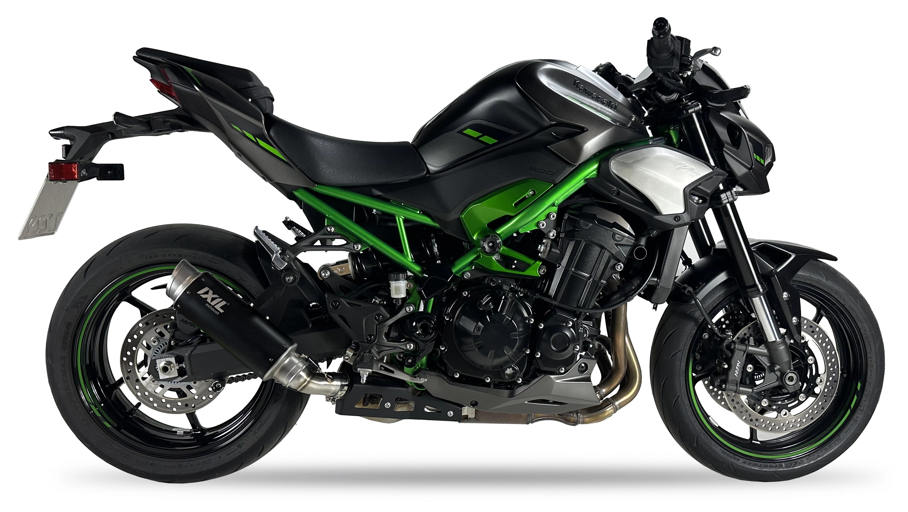 IXIL Tłumik KAWASAKI Z 900 A2 2025 (ZR900V ZR900VA2) typ RC3B SLIP ON - SPORT XTREM BLACK (Homologacja)