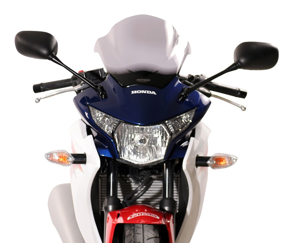 Szyba motocyklowa MRA HONDA CBR 250 R /RA MC 41 2011-, forma R, przyciemniana