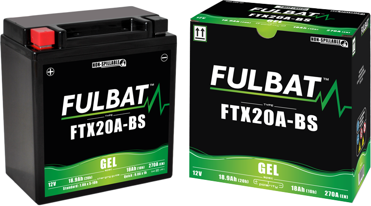 Akumulator FULBAT FUL GEL - FTX20A-BS / YTX20A-BS (Żelowy, bezobsługowy)
