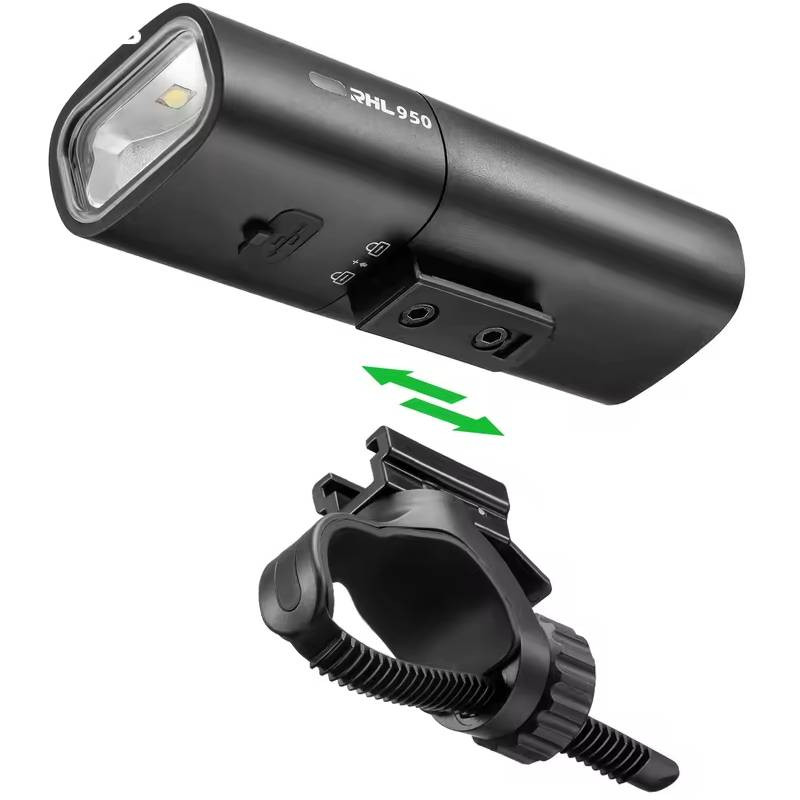 Lampka rowerowa przednia, na wymienną baterię, USB-C 950lm - RHL950 ROCKBROS