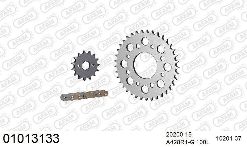 Zestaw napędowy AFAM do HONDA CB 125 N
