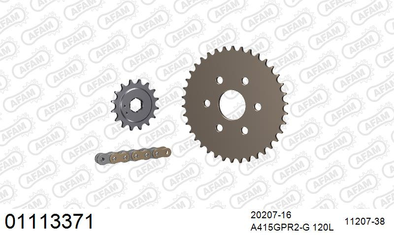 Zestaw napędowy AFAM do HONDA RS 125 R
