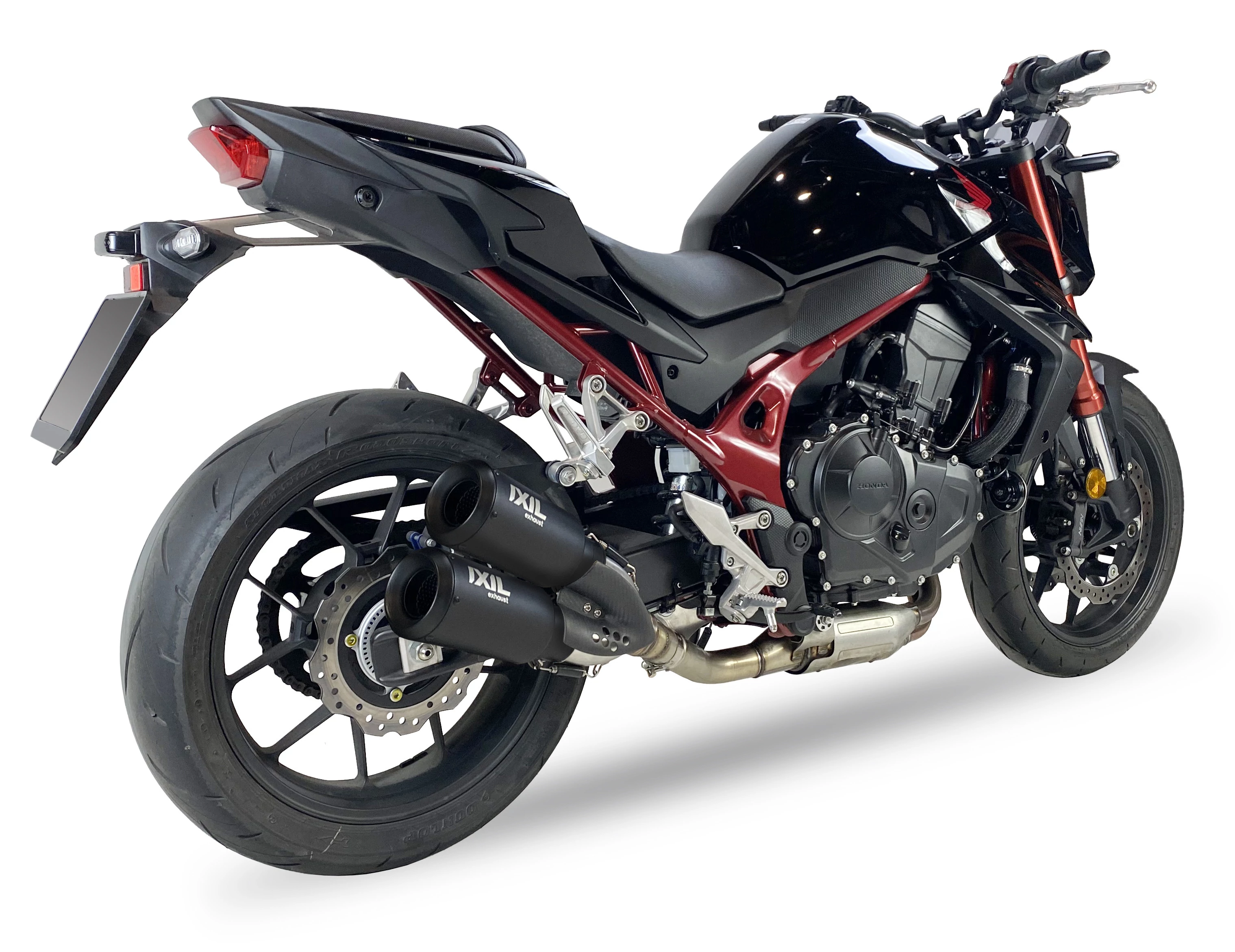 IXIL Tłumik HONDA CB 750 HORNET 2025 (RH24) typ 2RB SLIP ON - RACE XTREM BLACK (Homologacja)