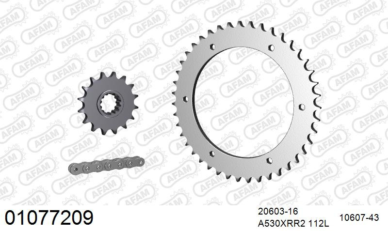 Zestaw napędowy AFAM do HONDA VFR 750 F L,M,N,P,R,S,T,V