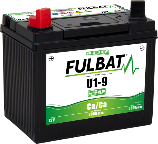 Akumulator FULBAT LAWN&GARDEN FUL Ca/Ca - U1-9 (Handle+Magic eye)