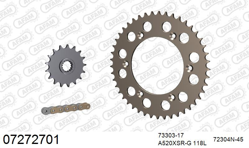 Zestaw napędowy AFAM do KTM EGS-E 620, EGS-E 620 Adventure