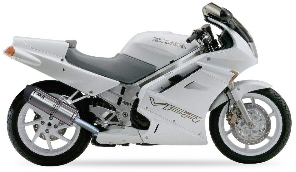 Tłumik IXIL HONDA VFR 750 F 90-93 (RC36) typ SOVE (waga: 3000g, długość: 423 mm., materiał: Inox AISI304, kolor: Black painted)